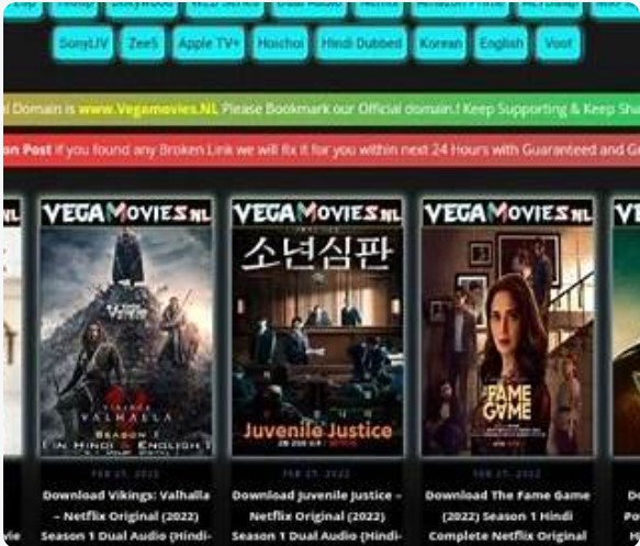 Unveiling The World Of Vegamovies NL Hindi Movies