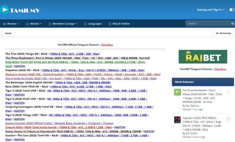 TamilMV Proxy – How to Unblock TamilMV?